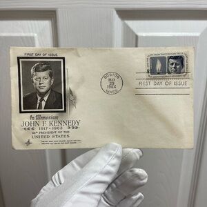 President John F. Kennedy First Day of Issue May 29 1964  Boston Cancel